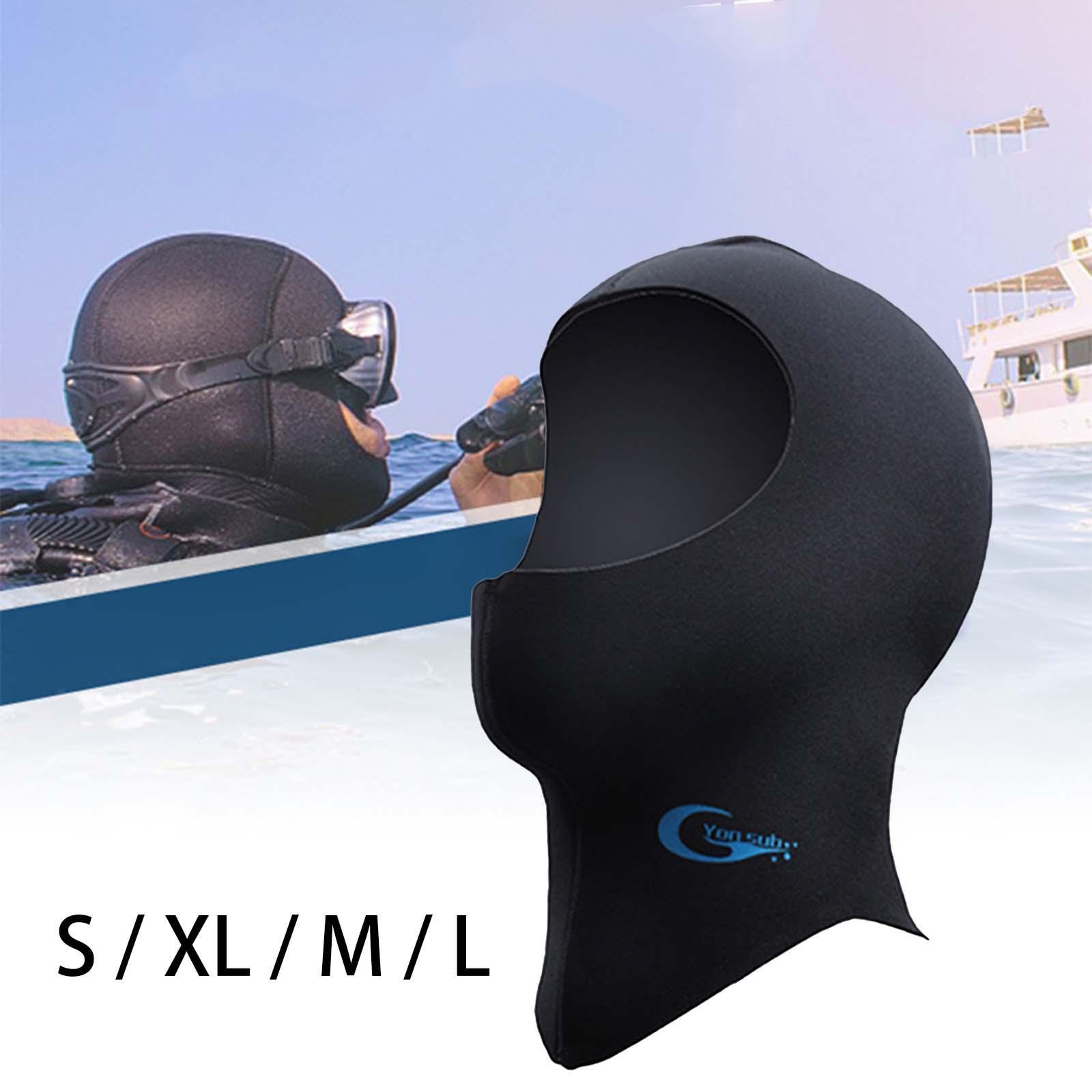 Wetsuit 3Mm Neoprene - Tudung Wetsuit 3mm Neoprene untuk Menyelam,