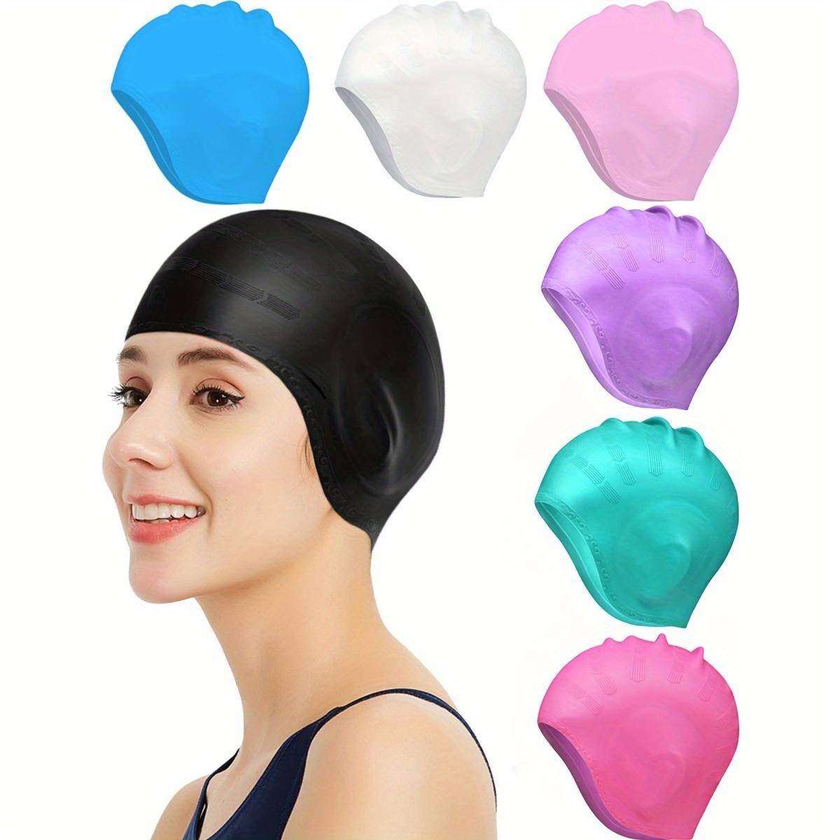 Aquatic Sports Cap - Topi Renang Pelindung Telinga - Topi