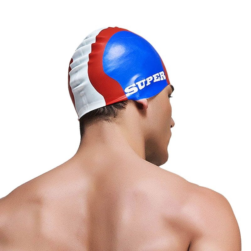 Aquatic Sports Cap - Topi Renang Silikon Pria Dewasa Profesional