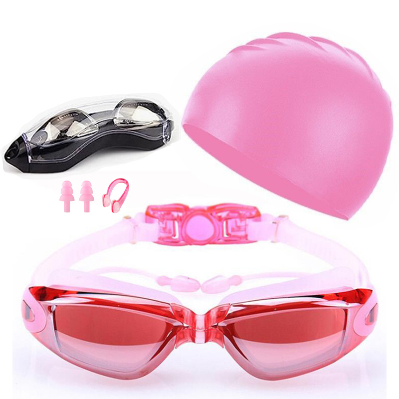 Aquatic Sports Cap - Set Kacamata Renang Dewasa Musim Panas
