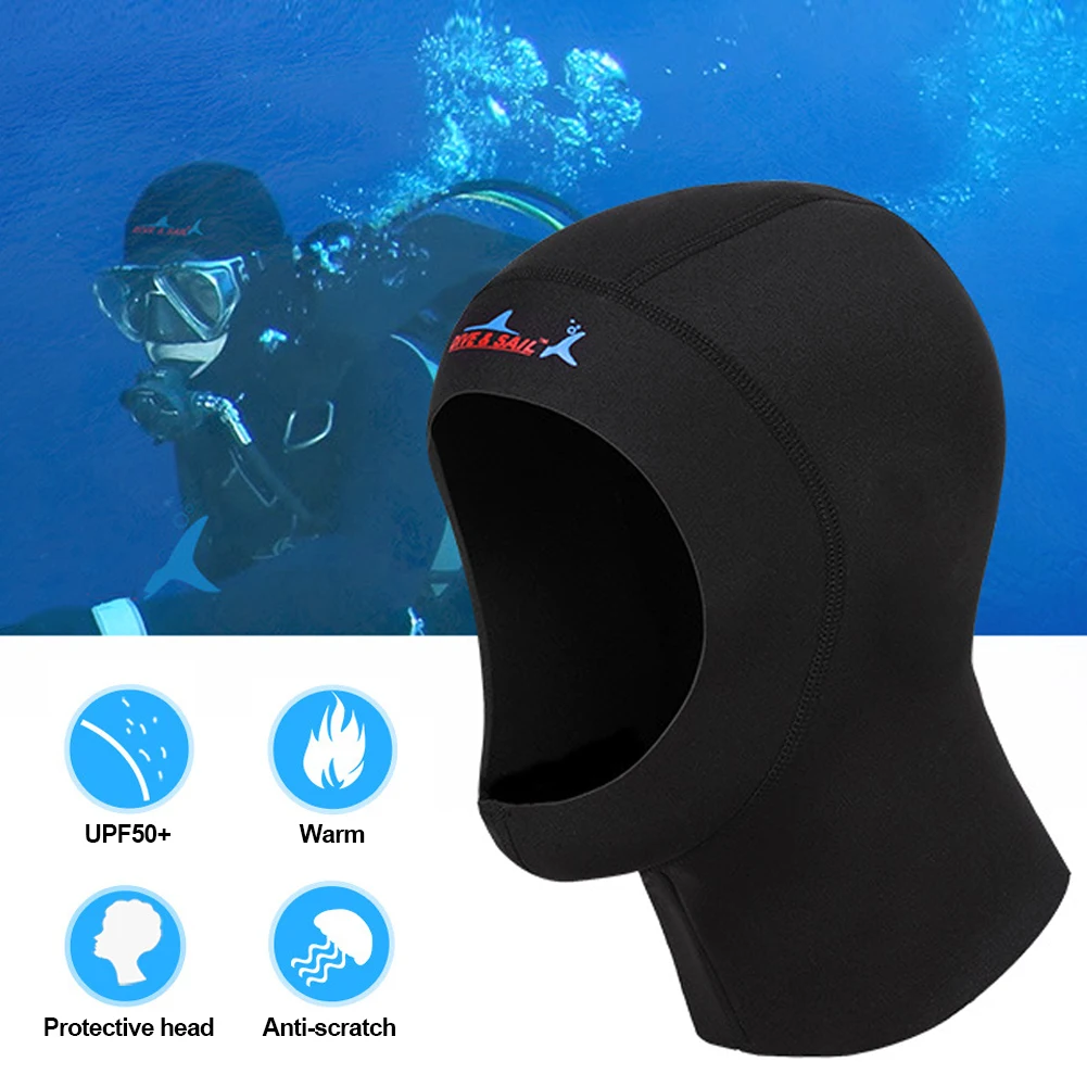 Topi Selam Pria Wanita 1mm Neo - Aquatic Sports Cap ulasan dan harga