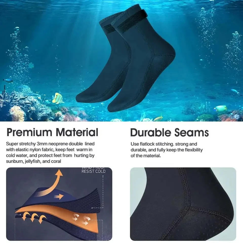 Kaos Kaki Selam Neoprene 3mm P - Wetsuit 3Mm Neoprene ulasan dan harga