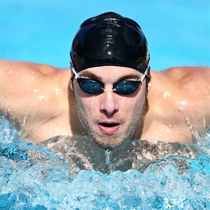 Topi renang silikon tahan air  - Aquatic Sports Cap ulasan dan harga