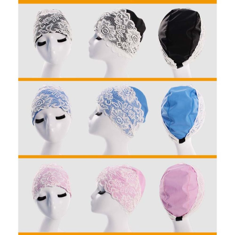 Topi Renang Renda Pelindung Te - Aquatic Sports Cap ulasan dan harga