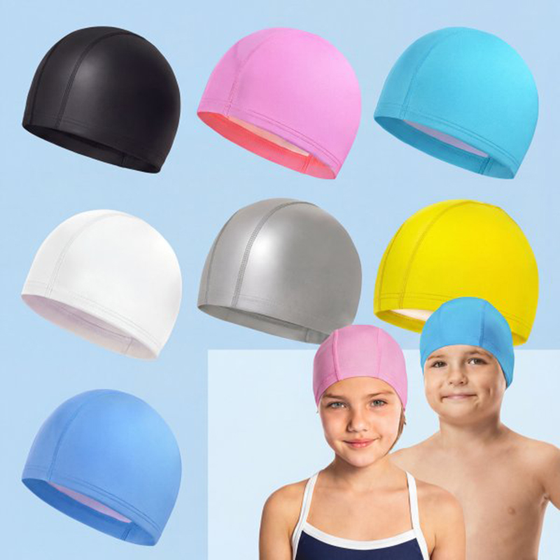 Topi Renang PU Tahan Air untuk - Aquatic Sports Cap ulasan dan harga