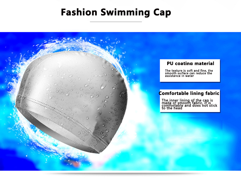 Topi Renang PU Tahan Air untuk - Aquatic Sports Cap ulasan dan harga