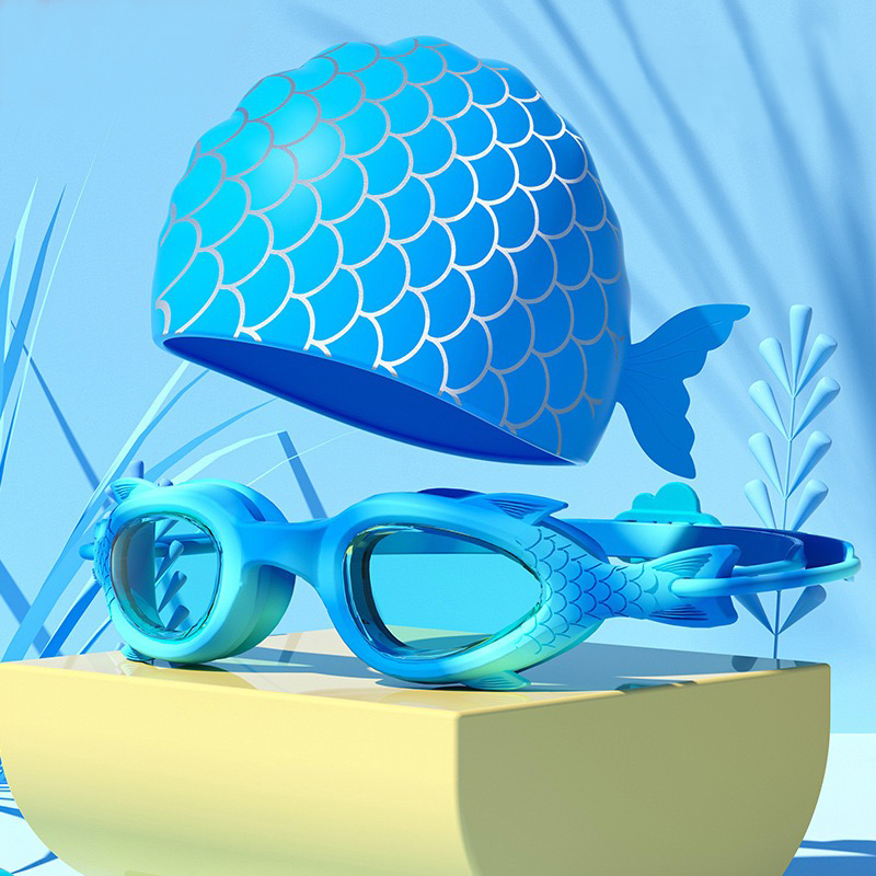 Kacamata Renang Anak; Set Kaca - Aquatic Sports Cap ulasan dan harga