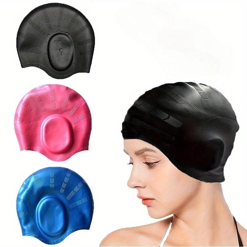 Topi Renang Silikon Besar deng - Aquatic Sports Cap ulasan dan harga