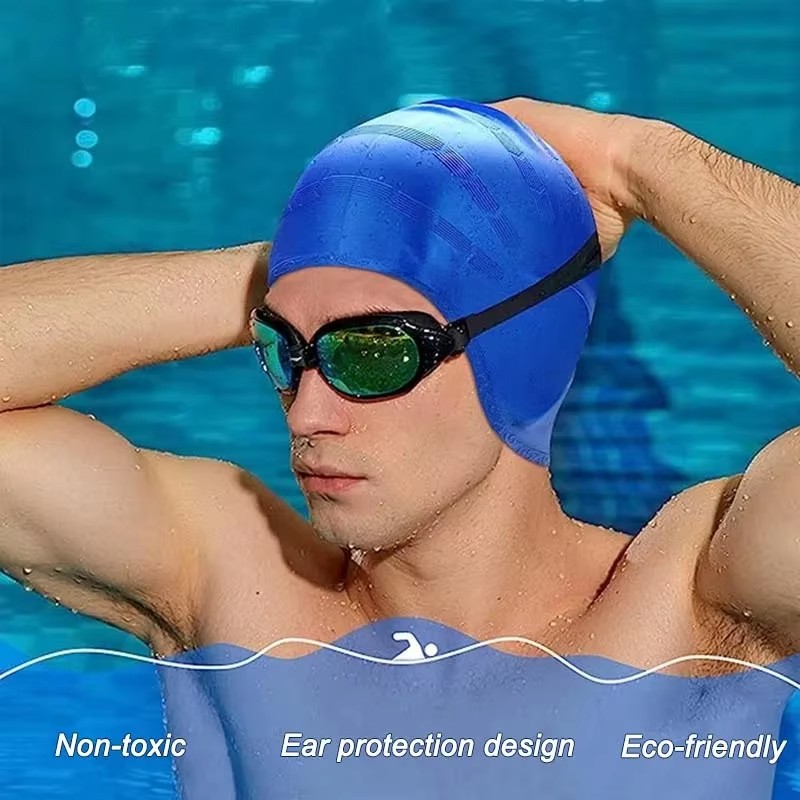 Topi Renang Uniseks Tahan Air  - Aquatic Sports Cap ulasan dan harga