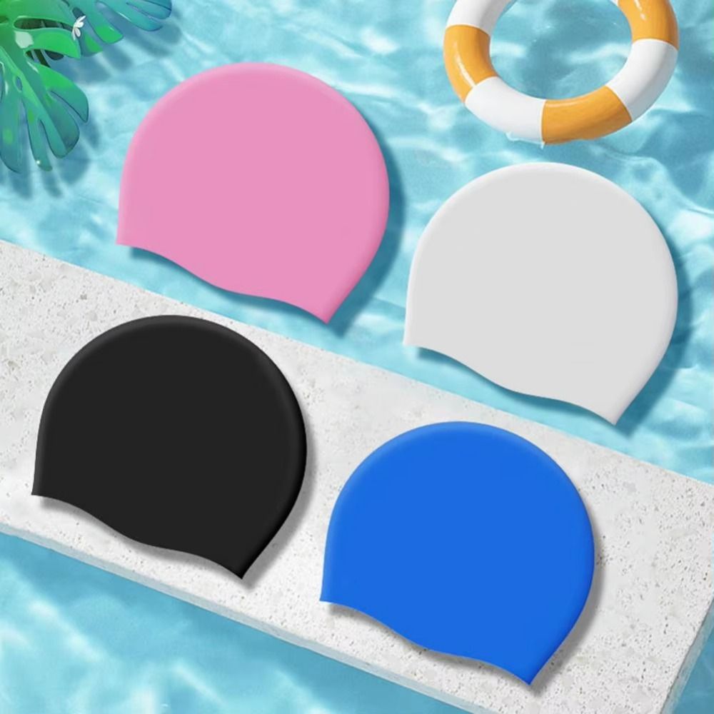 Penutup Kepala Renang Silikon  - Aquatic Sports Cap ulasan dan harga